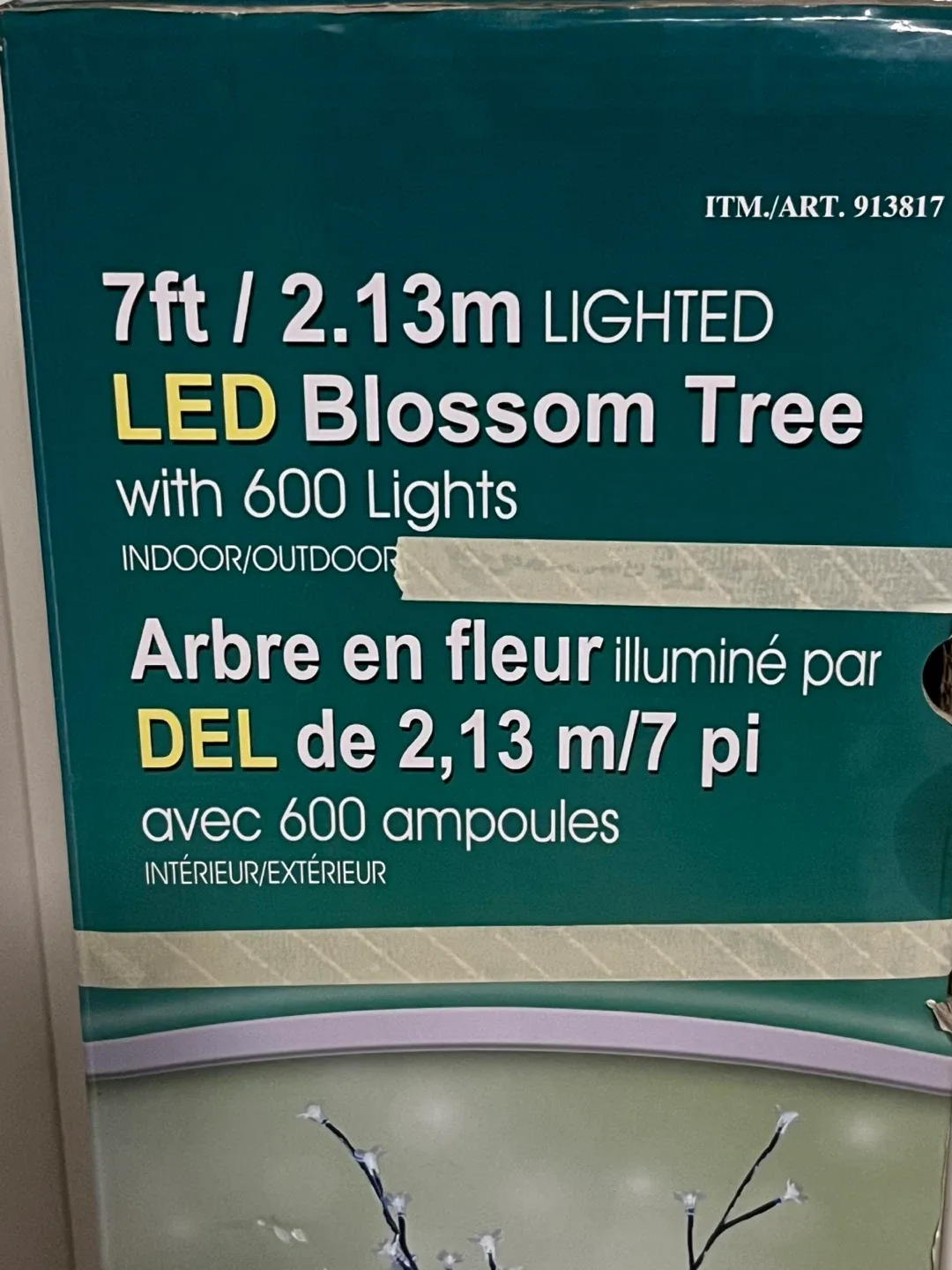 🥕7ft LED Blossom Tree with 600 Lights image indicator(3)