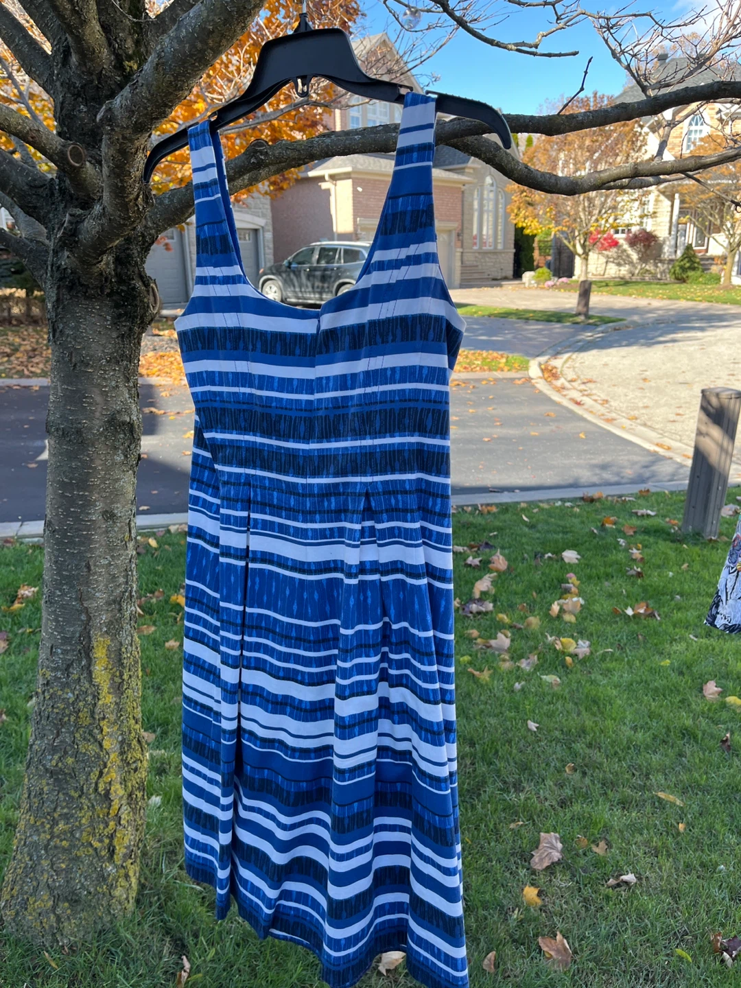 Nine West Blue Striped Dress - photo 2