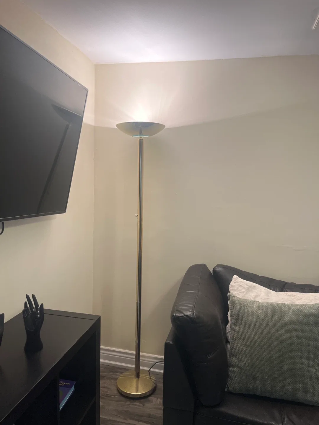 Gold Torchiere Floor Lamp image indicator(3)