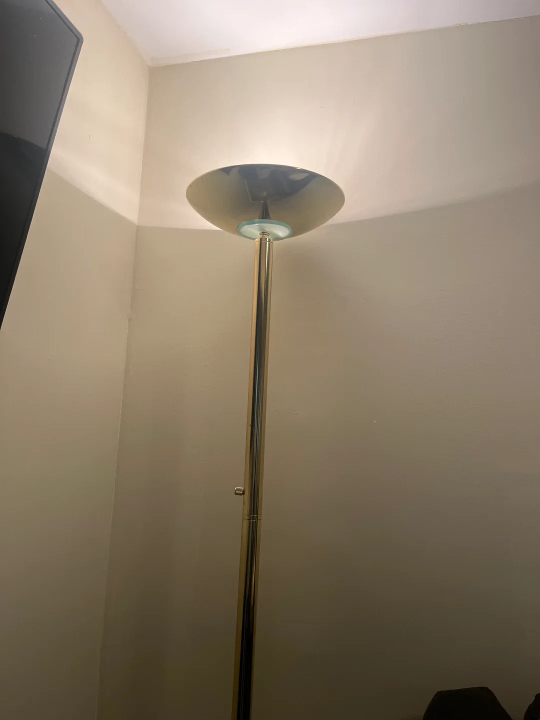 Gold Torchiere Floor Lamp image indicator(2)