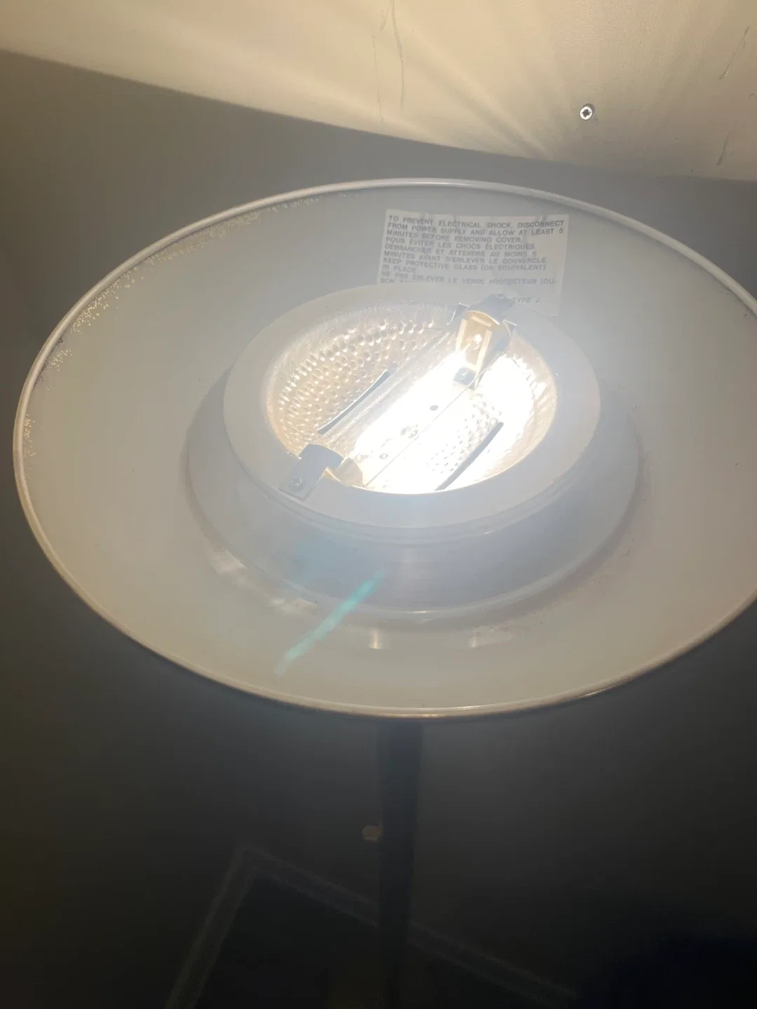 Gold Torchiere Floor Lamp image indicator(6)