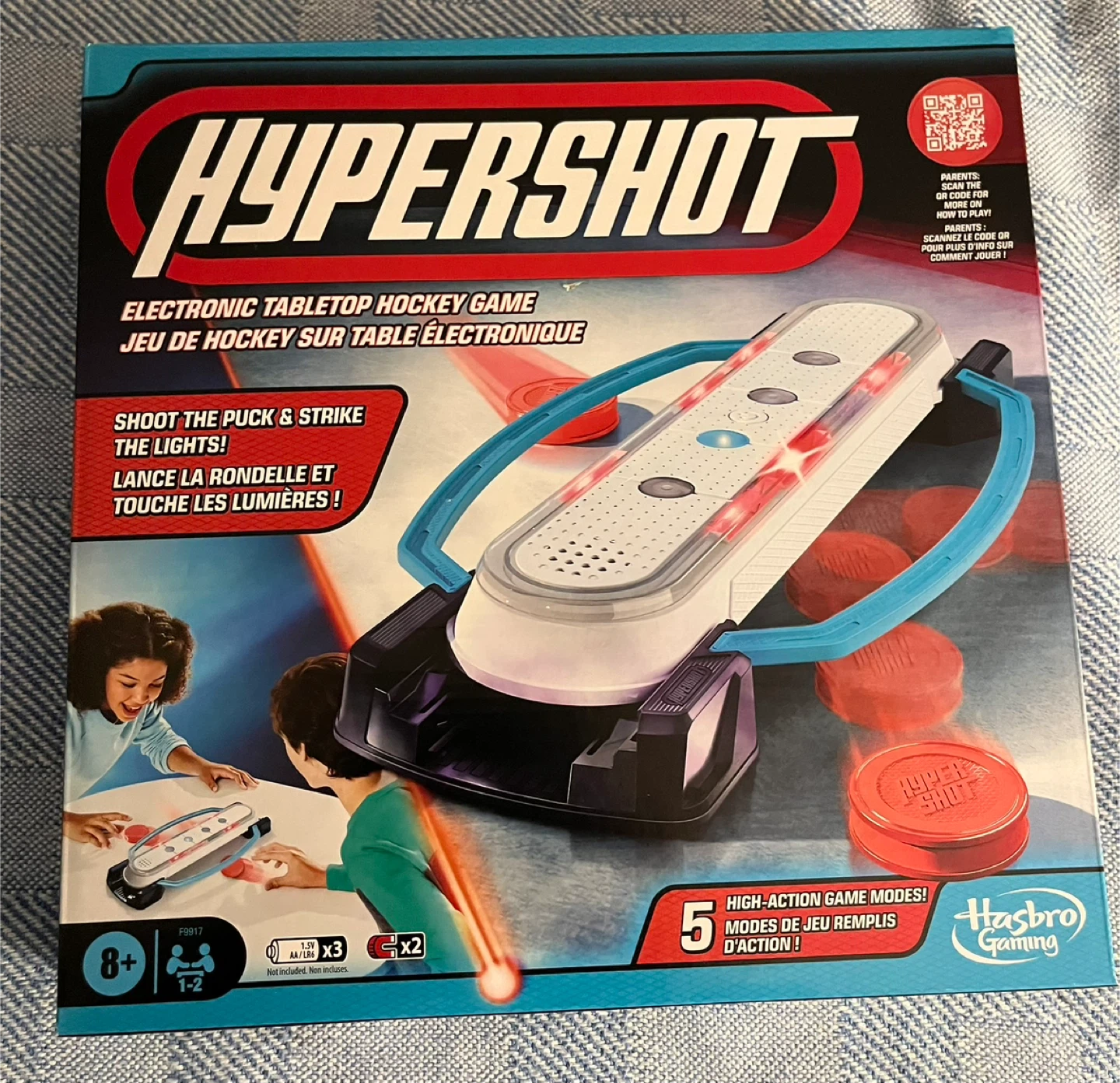 Hypershot Electronic Tabletop Hockey Game - photo 5