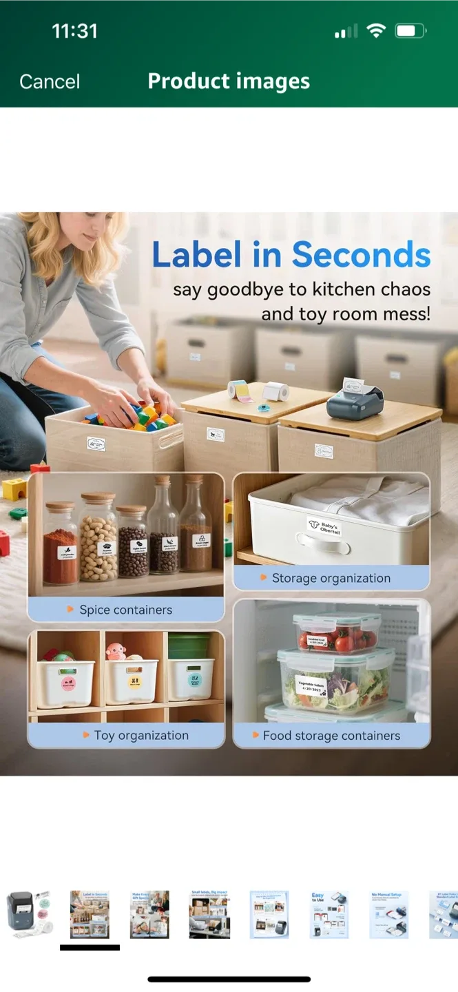 Niimbot B1 Series Smart Label Printer 🥕 image indicator(9)