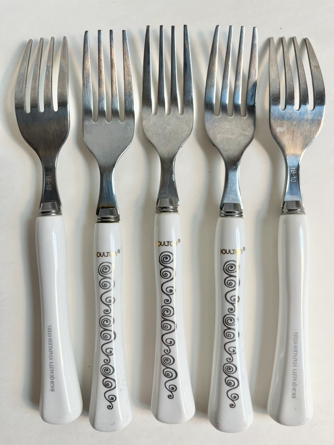 Doulton Stainless Steel Forks (Set of 5) - photo 2