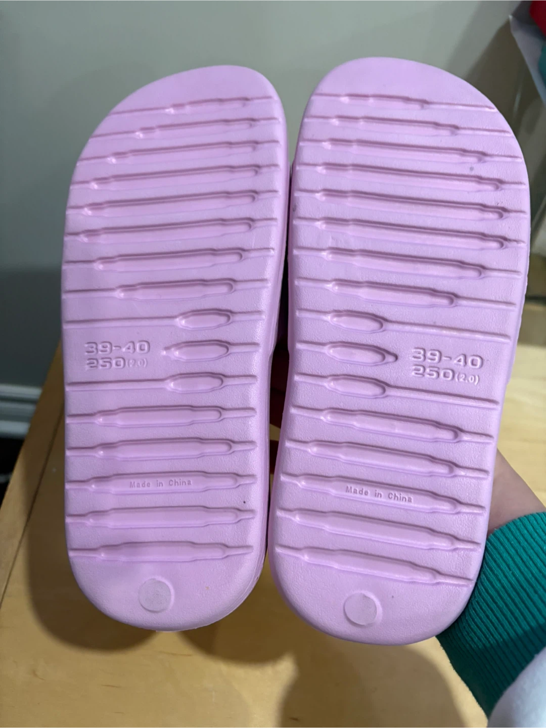 Lilac Slides Size 39-40 (US 8.5) - photo 3