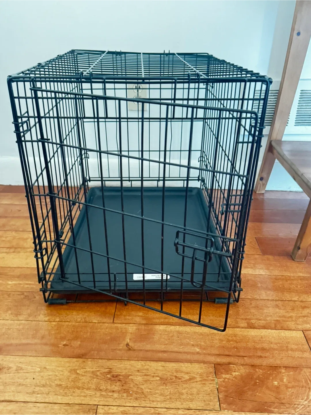 Black Wire Dog Crate