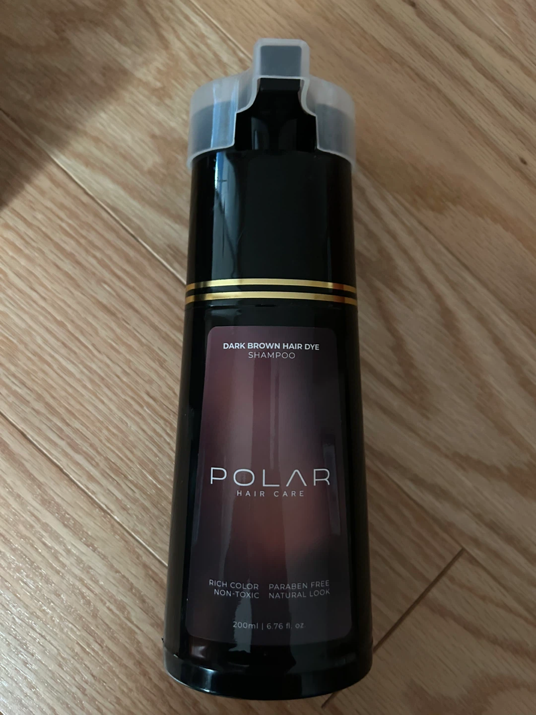 Polar Hair Care Dark Brown Hair Dye Shampoo