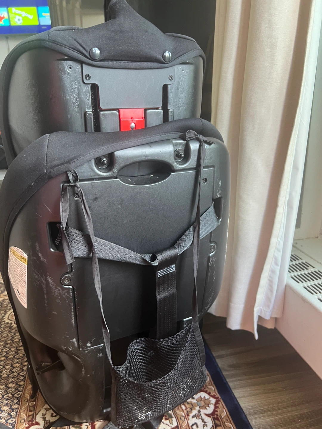 Harmony Car Seat - Black and Grey