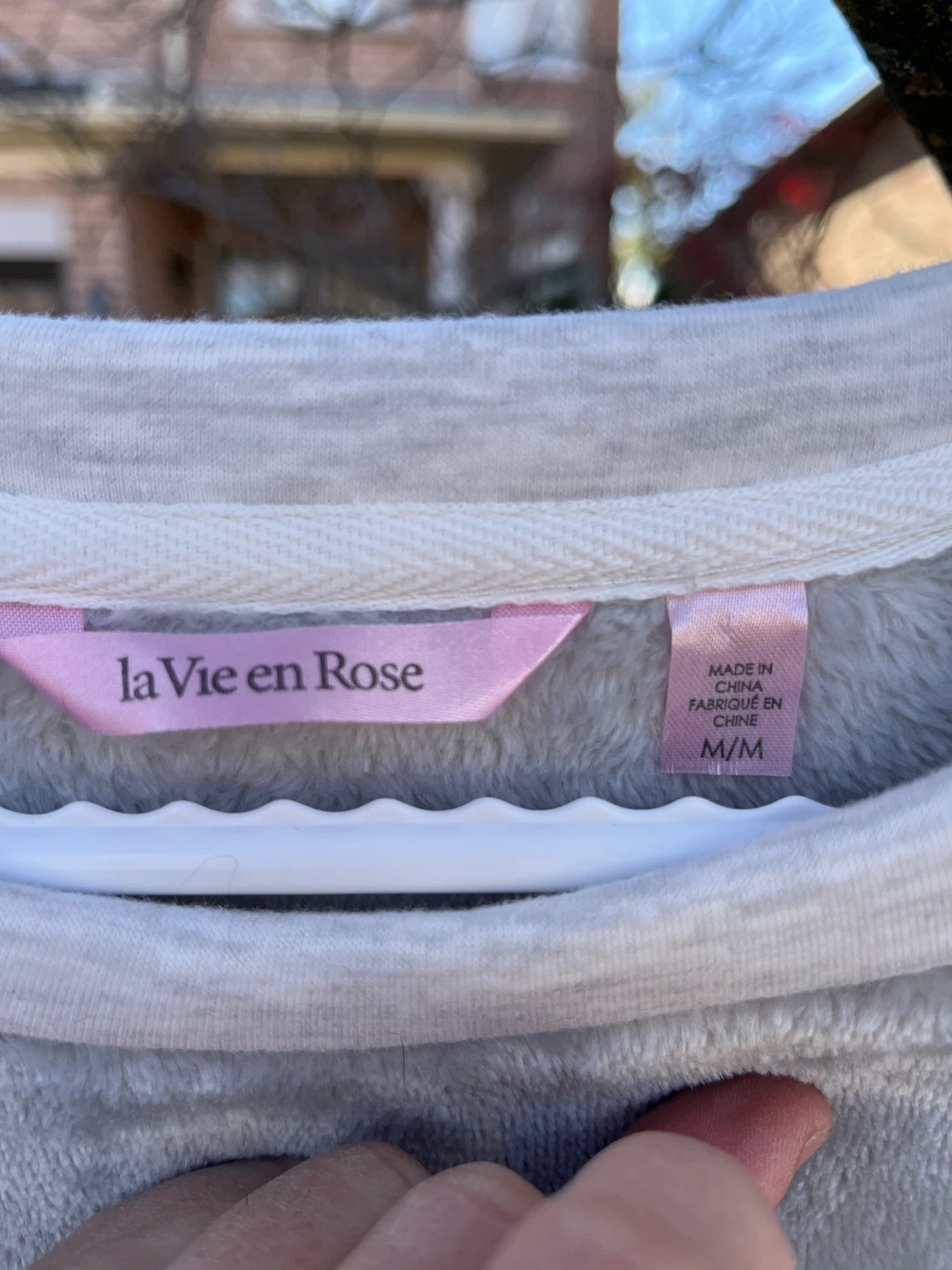 La Vie en Rose Grey Tunic - Size M - photo 3