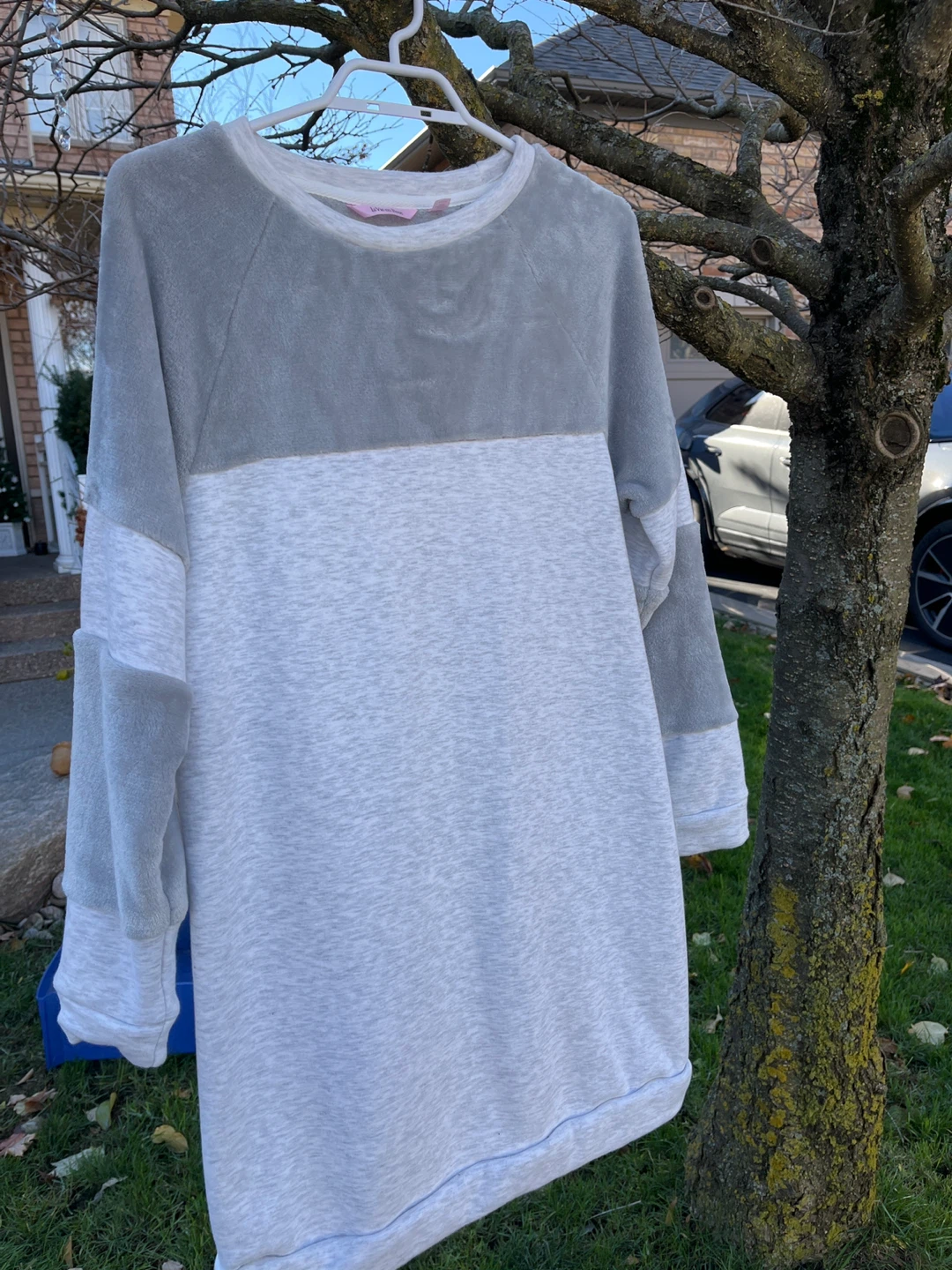 La Vie en Rose Grey Tunic - Size M