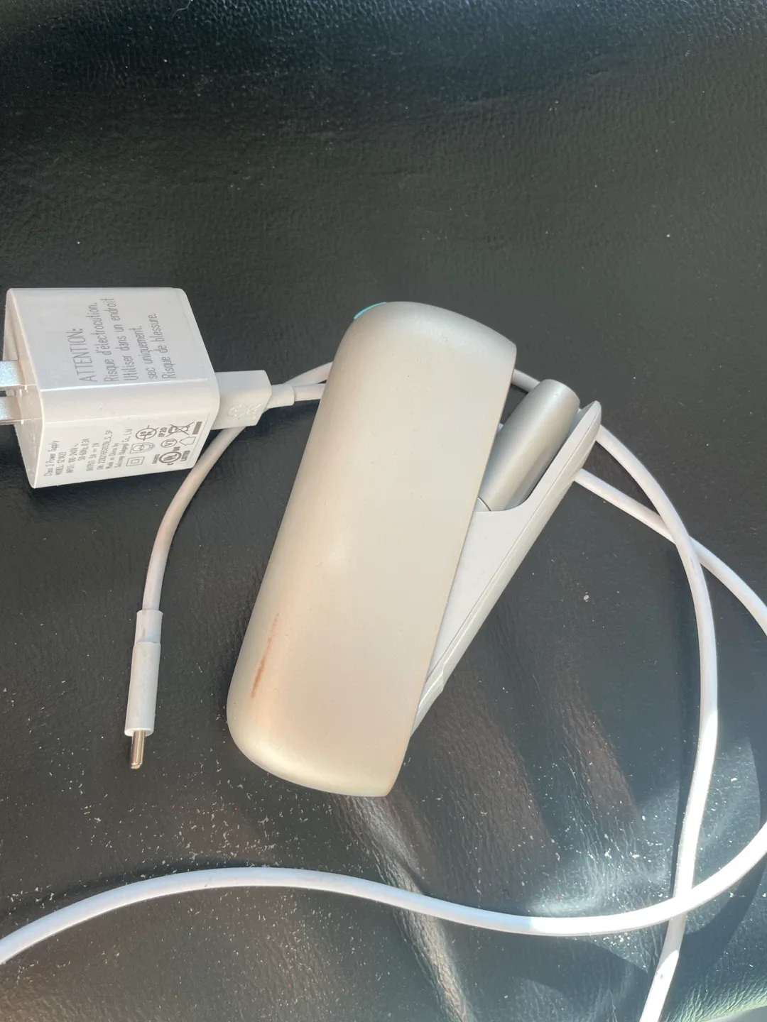 IQOS device with charger