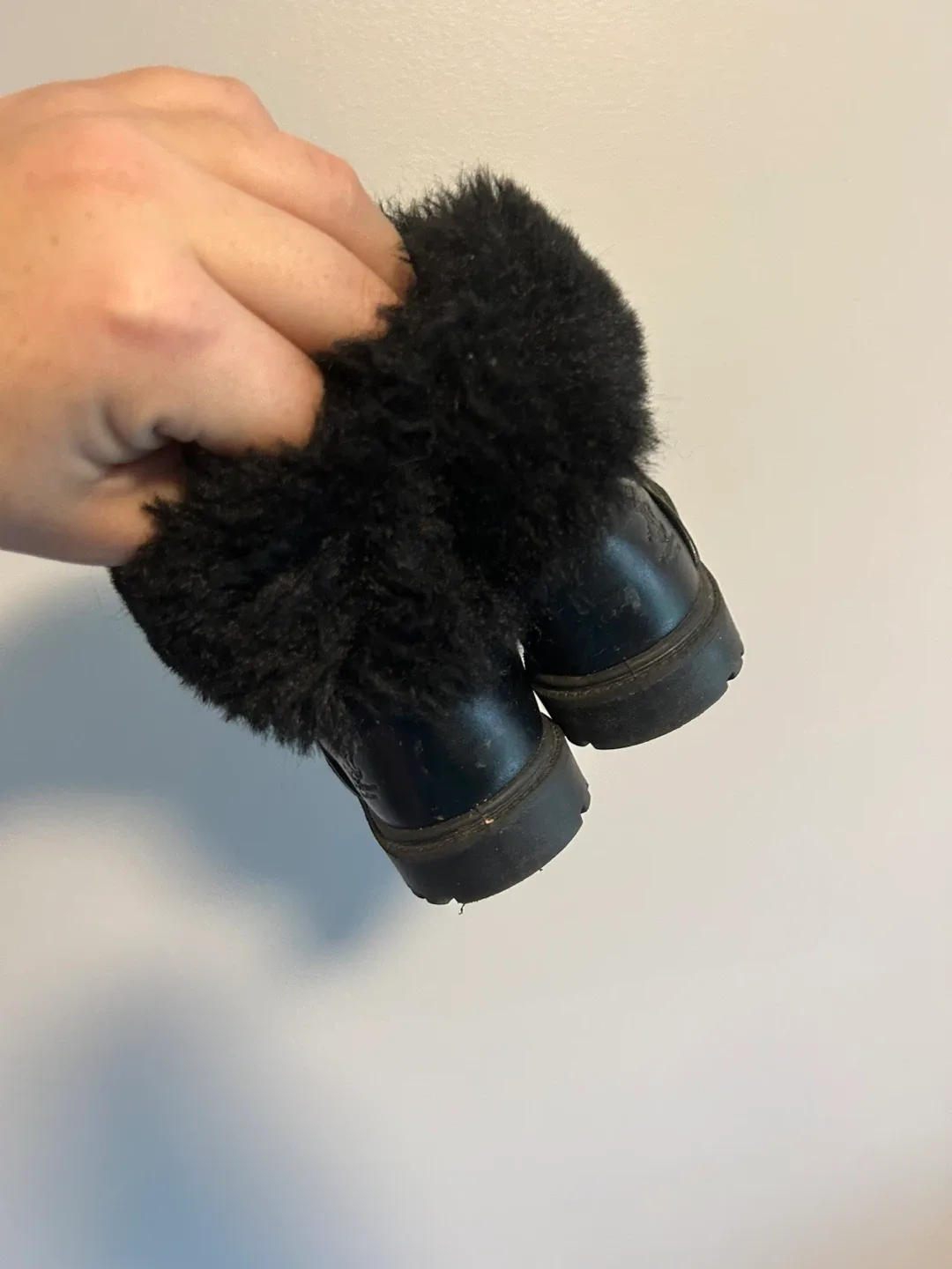 Toddler Black Boots Size 6 image indicator(3)