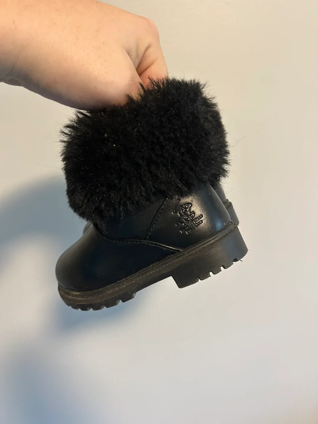 Toddler Black Boots Size 6 image indicator(2)