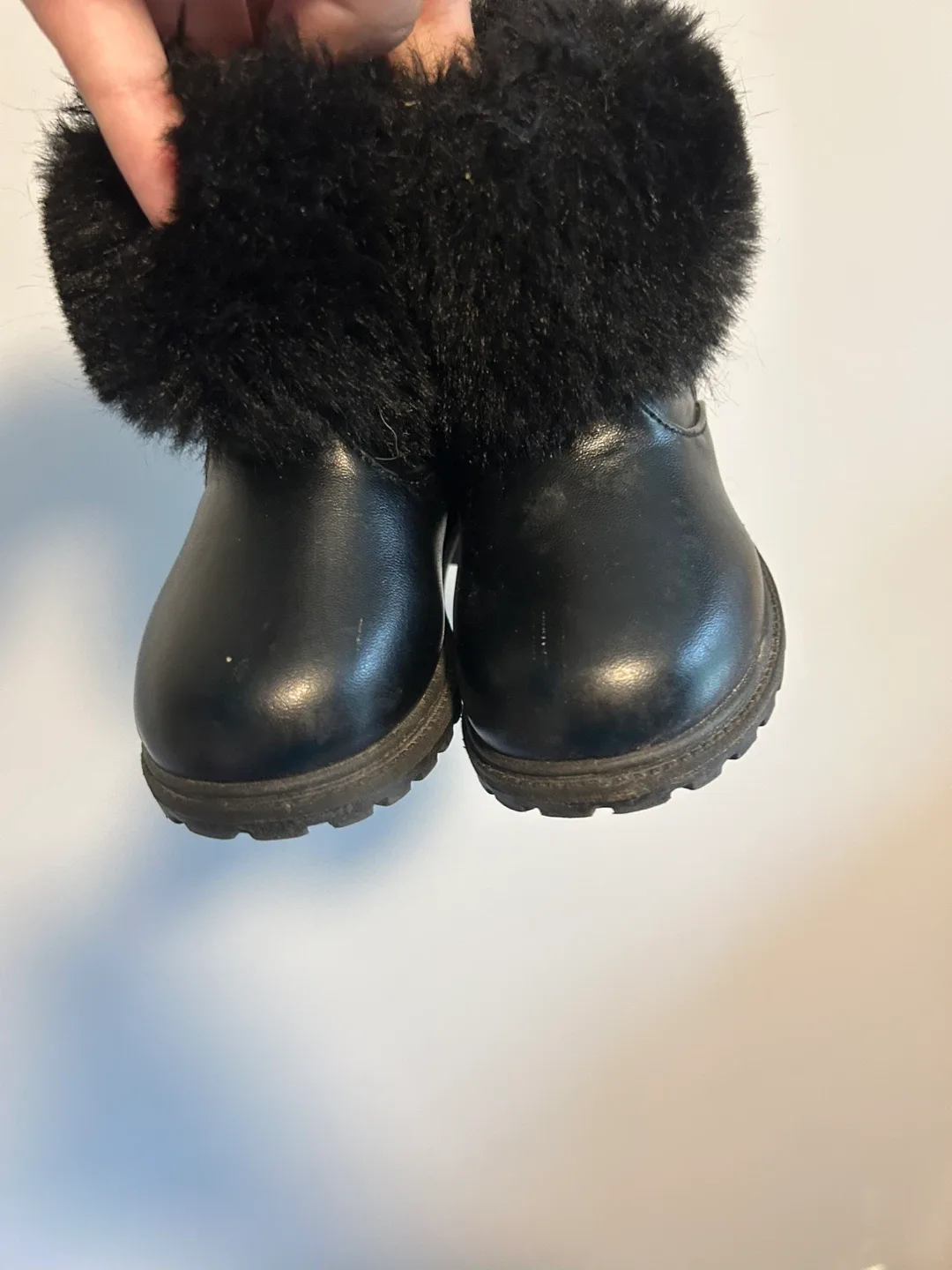 Toddler Black Boots Size 6 image indicator(5)