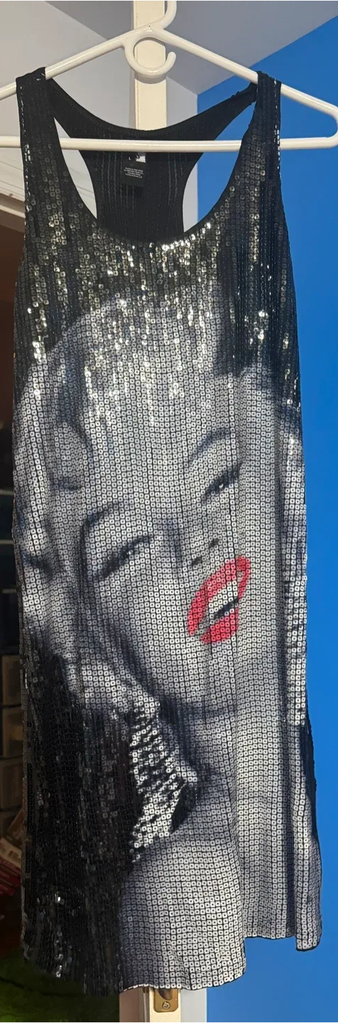 Marilyn Monroe Sequin Tank Dress image indicator(3)