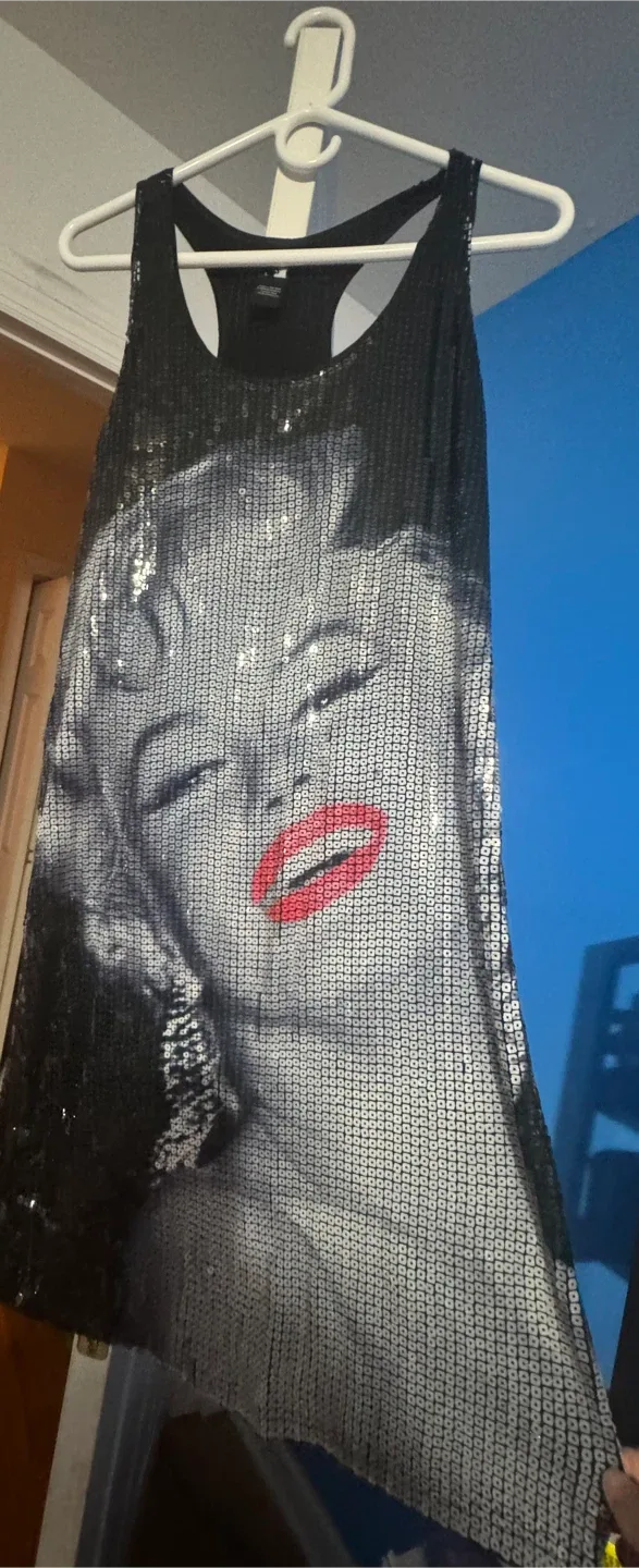 Marilyn Monroe Sequin Tank Dress image indicator(2)