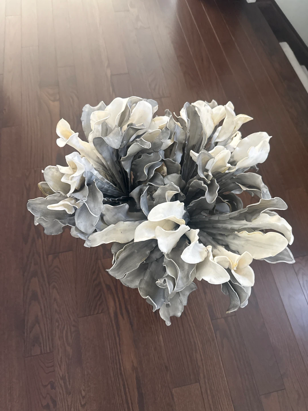 Floral Arrangement in Glass Vase