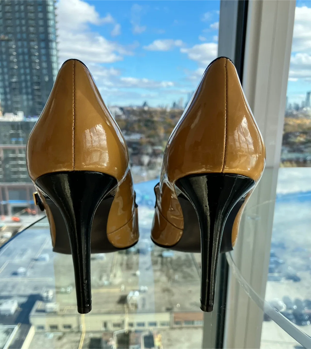 Ralph Lauren Tan heels image indicator(2)