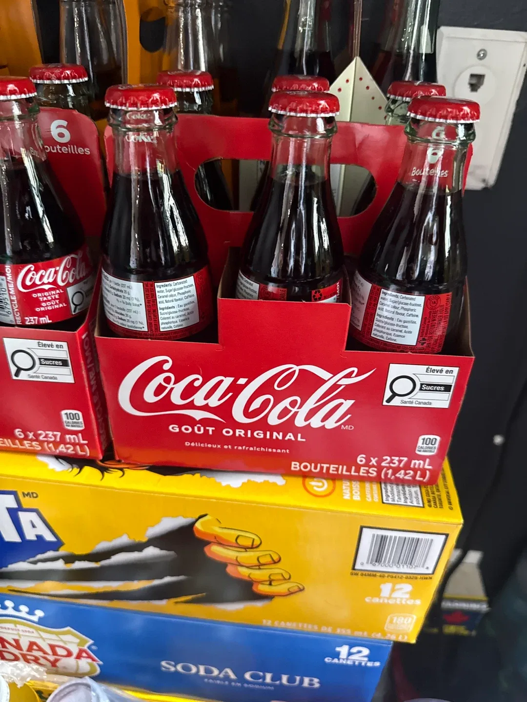 Coca-Cola Original Taste 6 x 237 mL Bottles