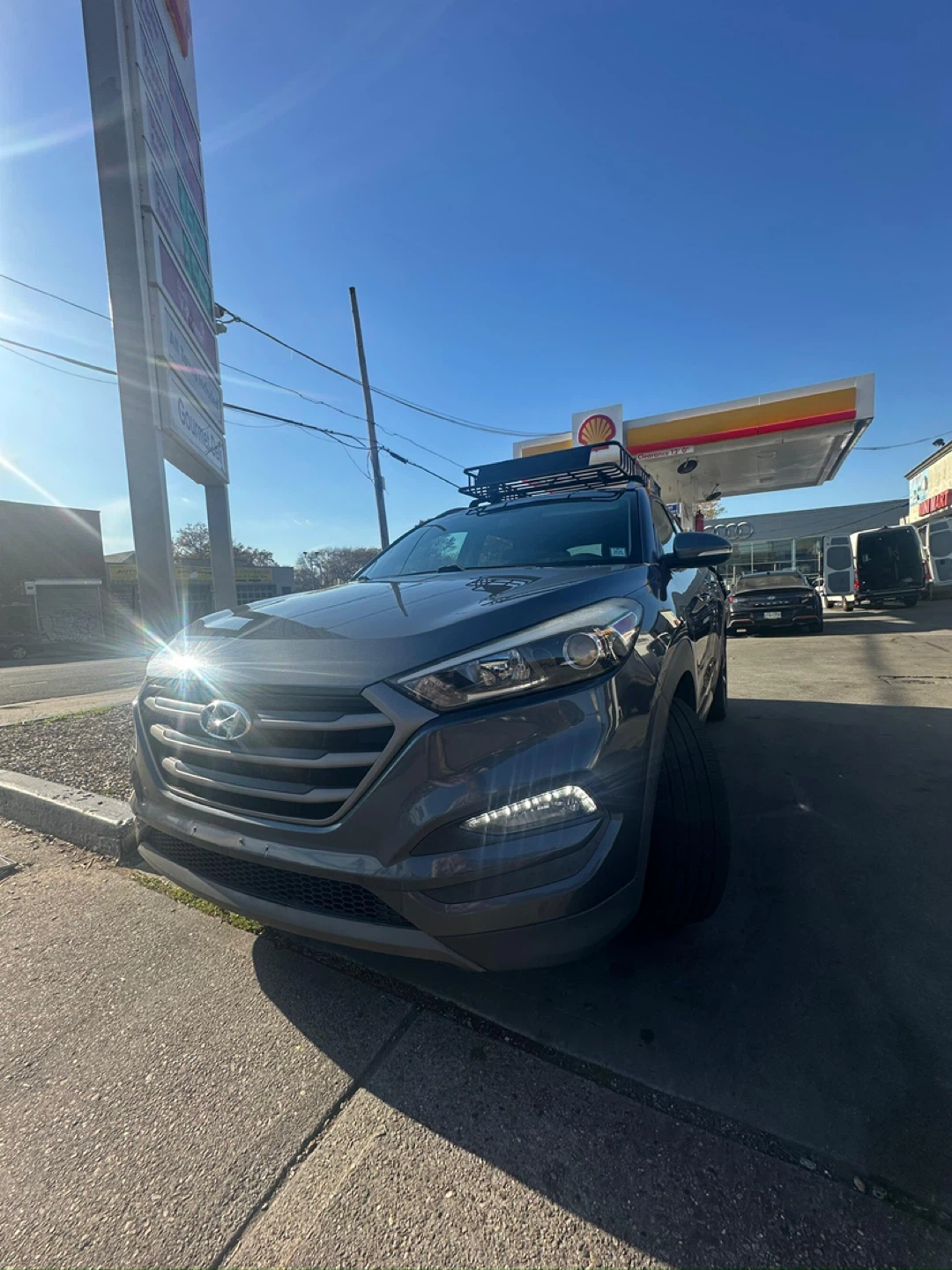 Hyundai Tucson SUV - Gray