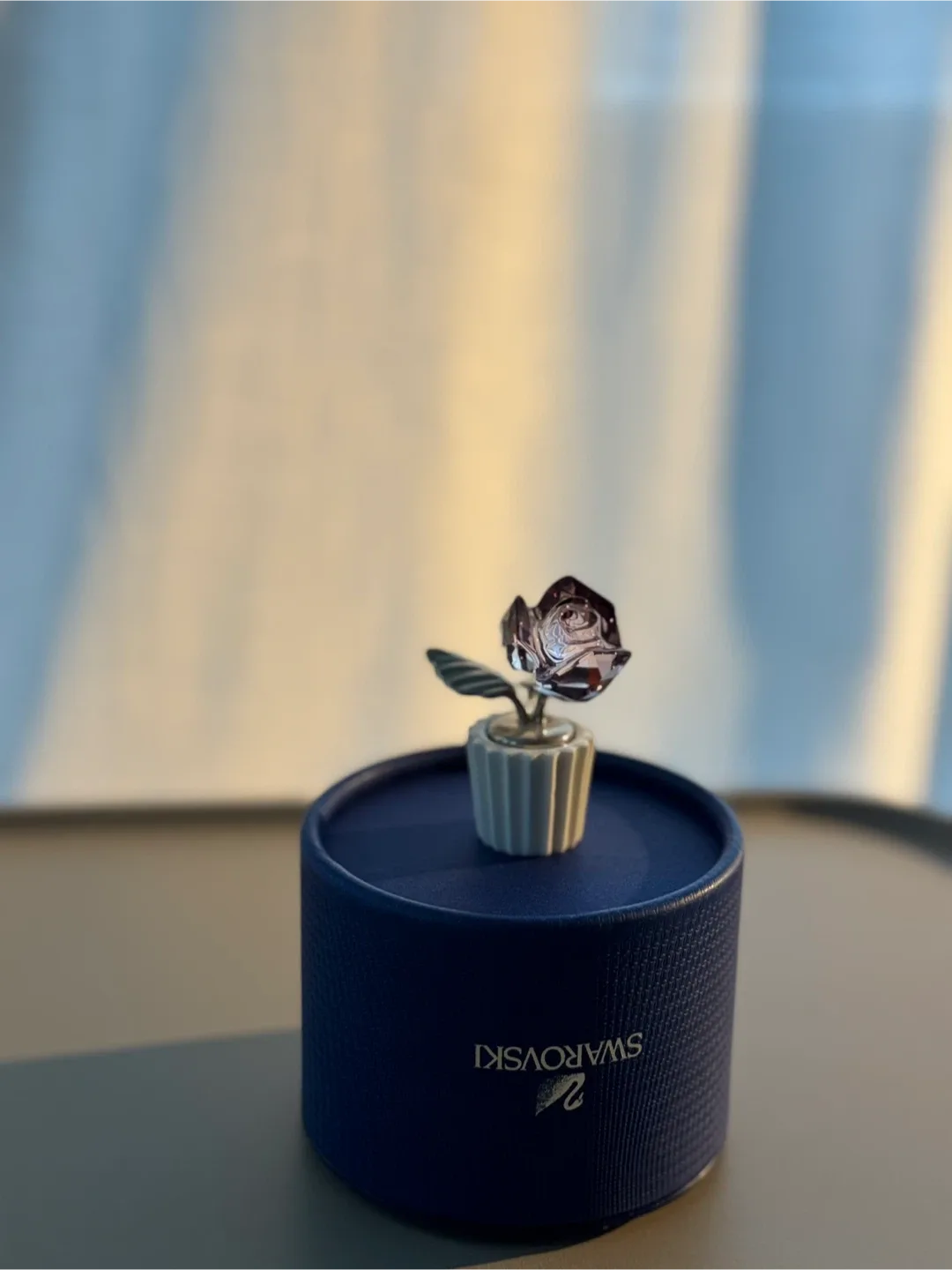 Swarovski Crystal Rose Figurine image indicator(2)