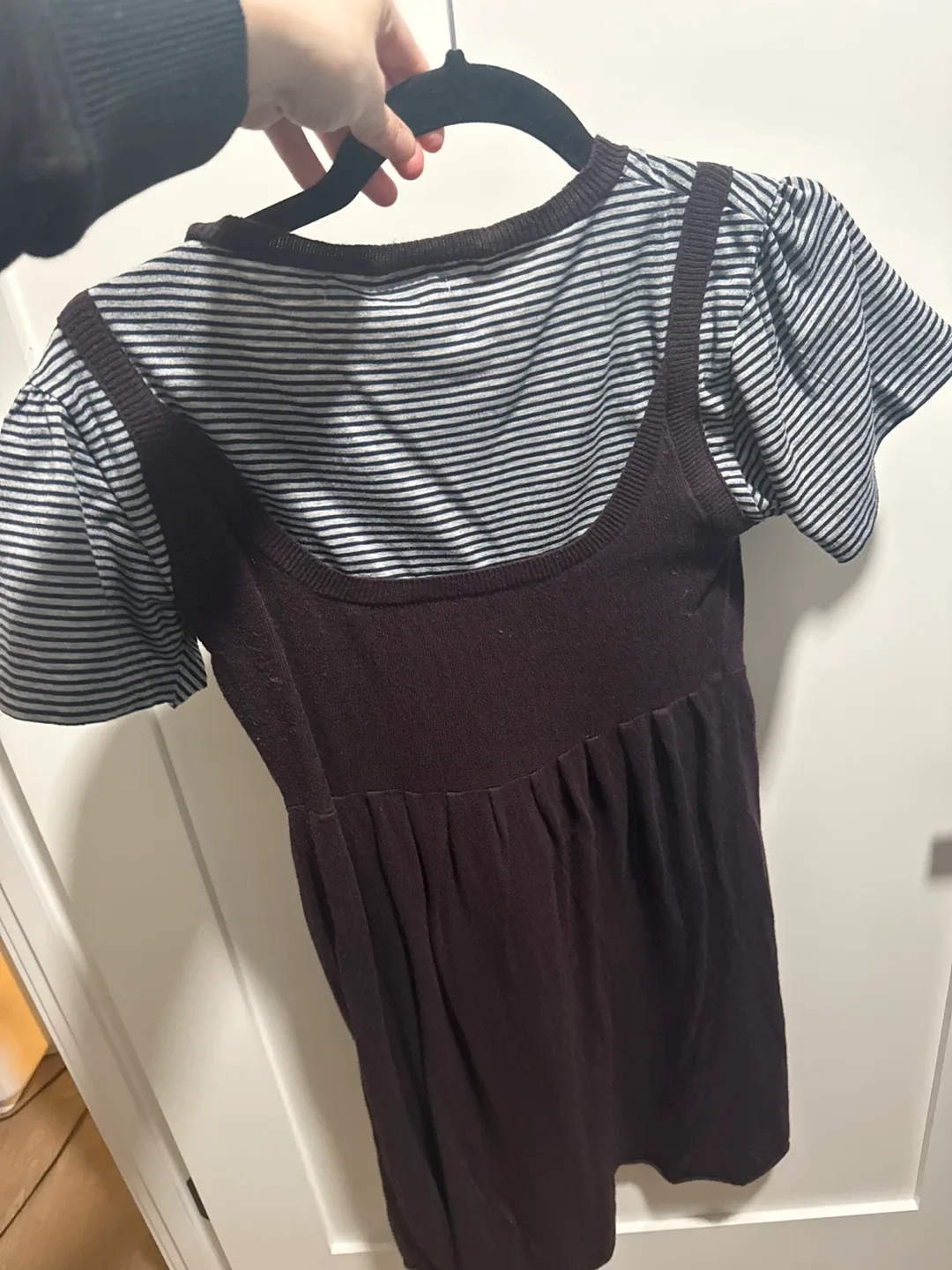 Nice Claup Brown Dress image indicator(2)