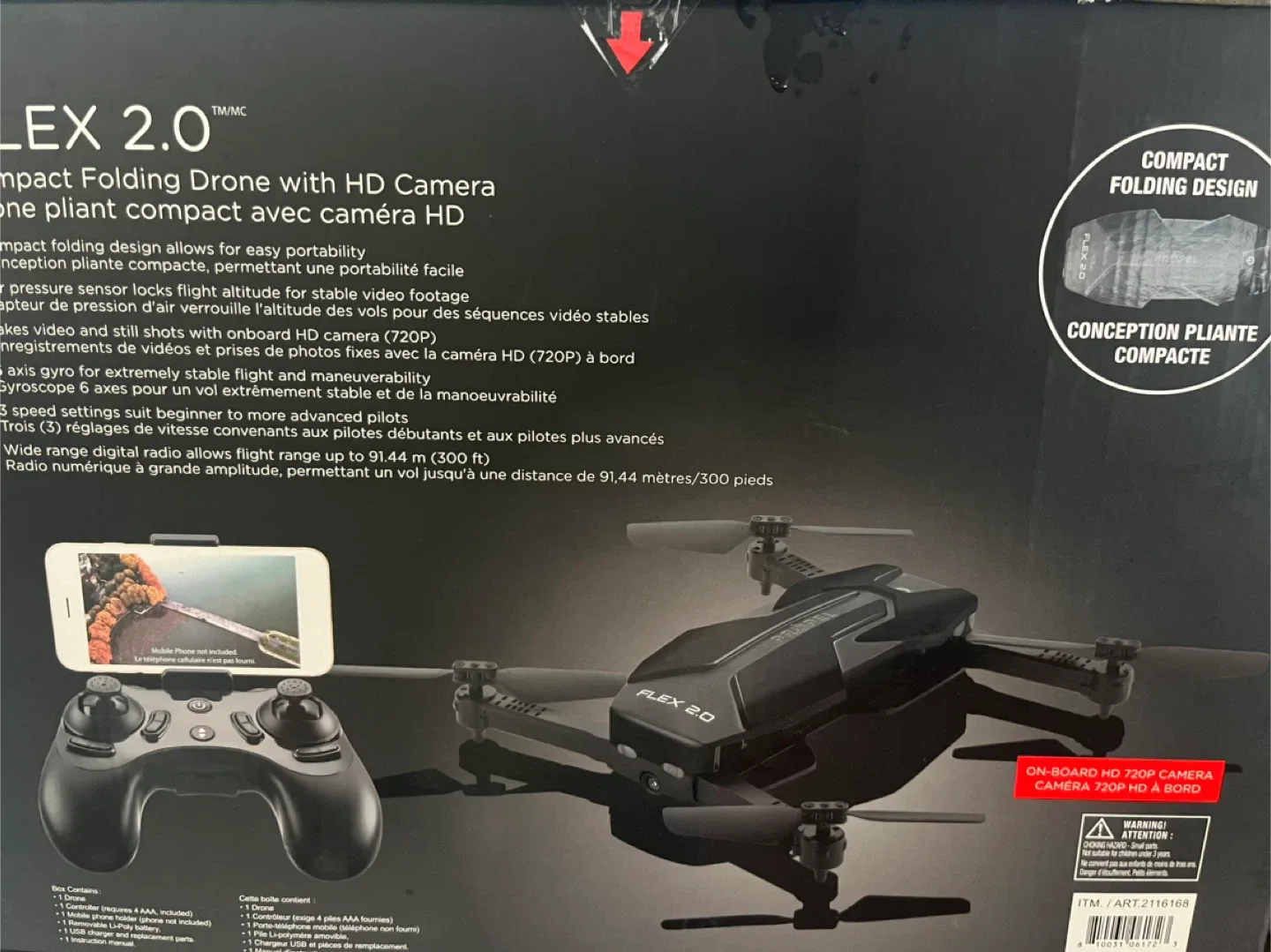 Propel Flex 2.0 Compact Folding Drone - Like New! image indicator(6)