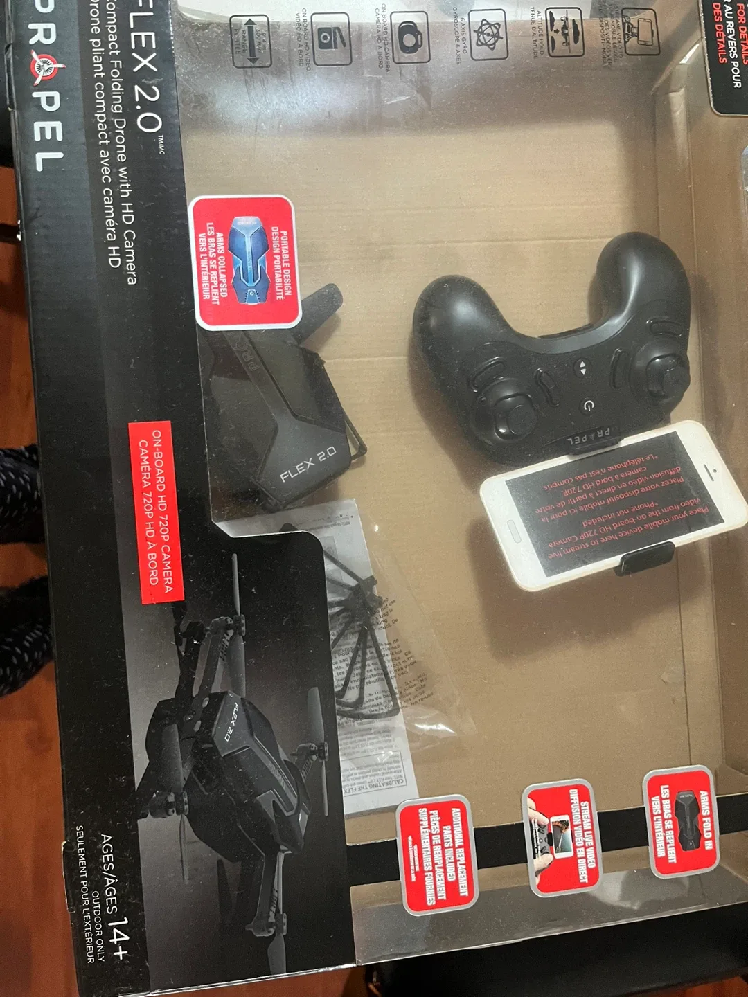 Propel Flex 2.0 Compact Folding Drone - Like New! image indicator(4)