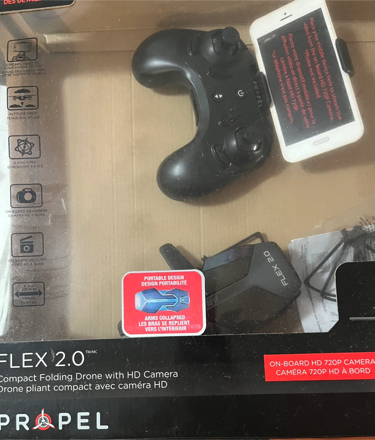 Propel Flex 2.0 Compact Folding Drone - Like New! - photo 2