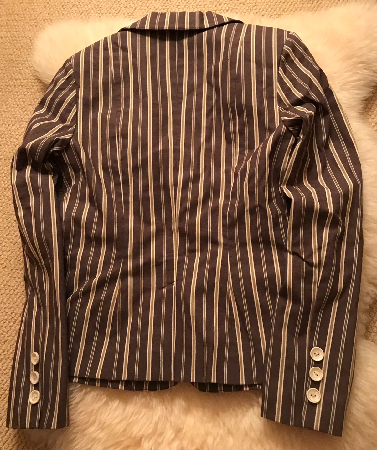 Striped Blazer - Size 4 - photo 5