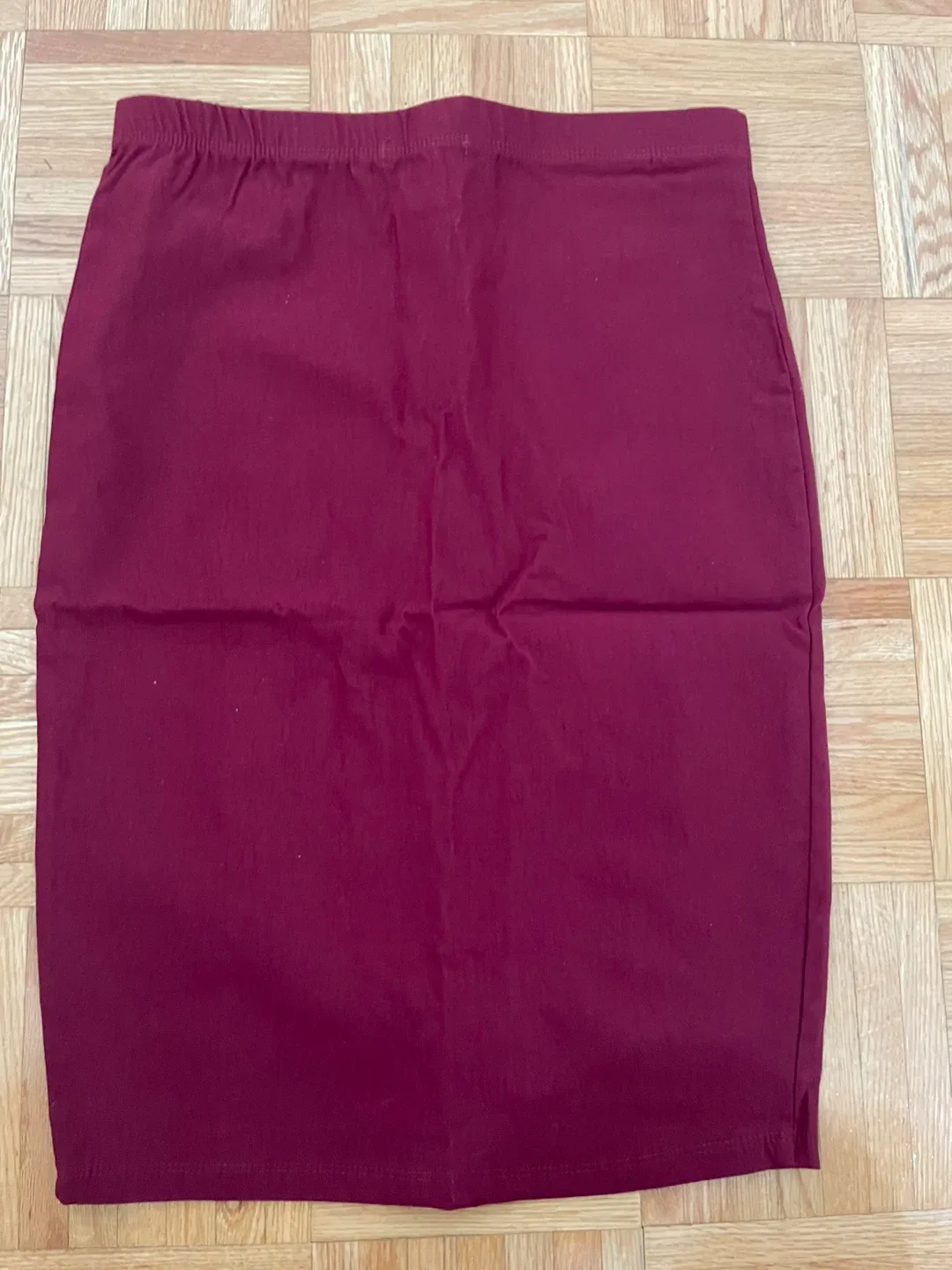 Burgundy Mini Skirt image indicator(2)