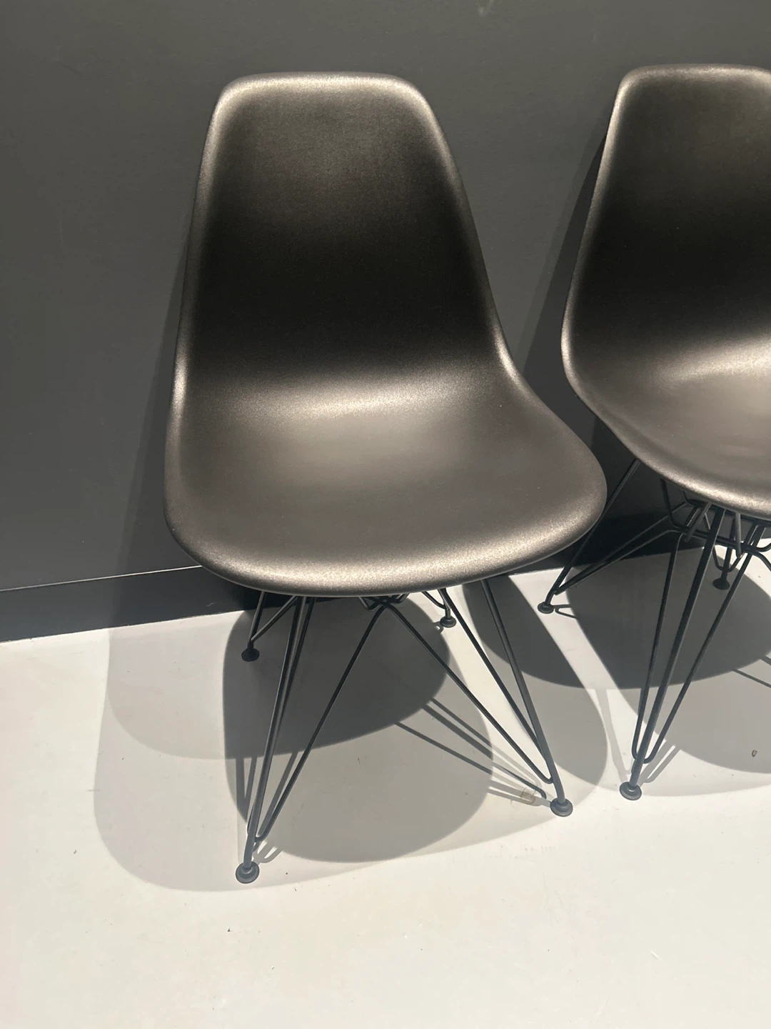 Eames Style Molded Plastic Dining Chair