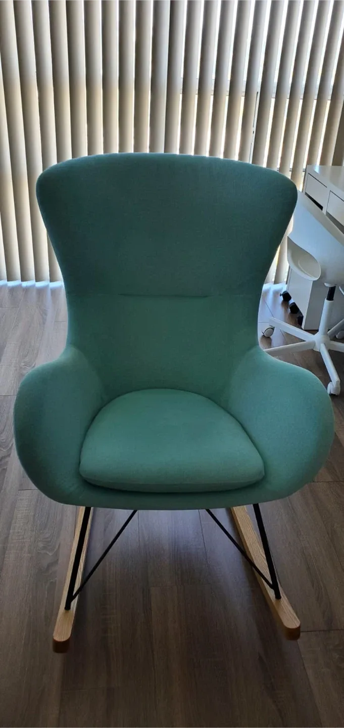 Mint Green Rocking Chair image indicator(2)