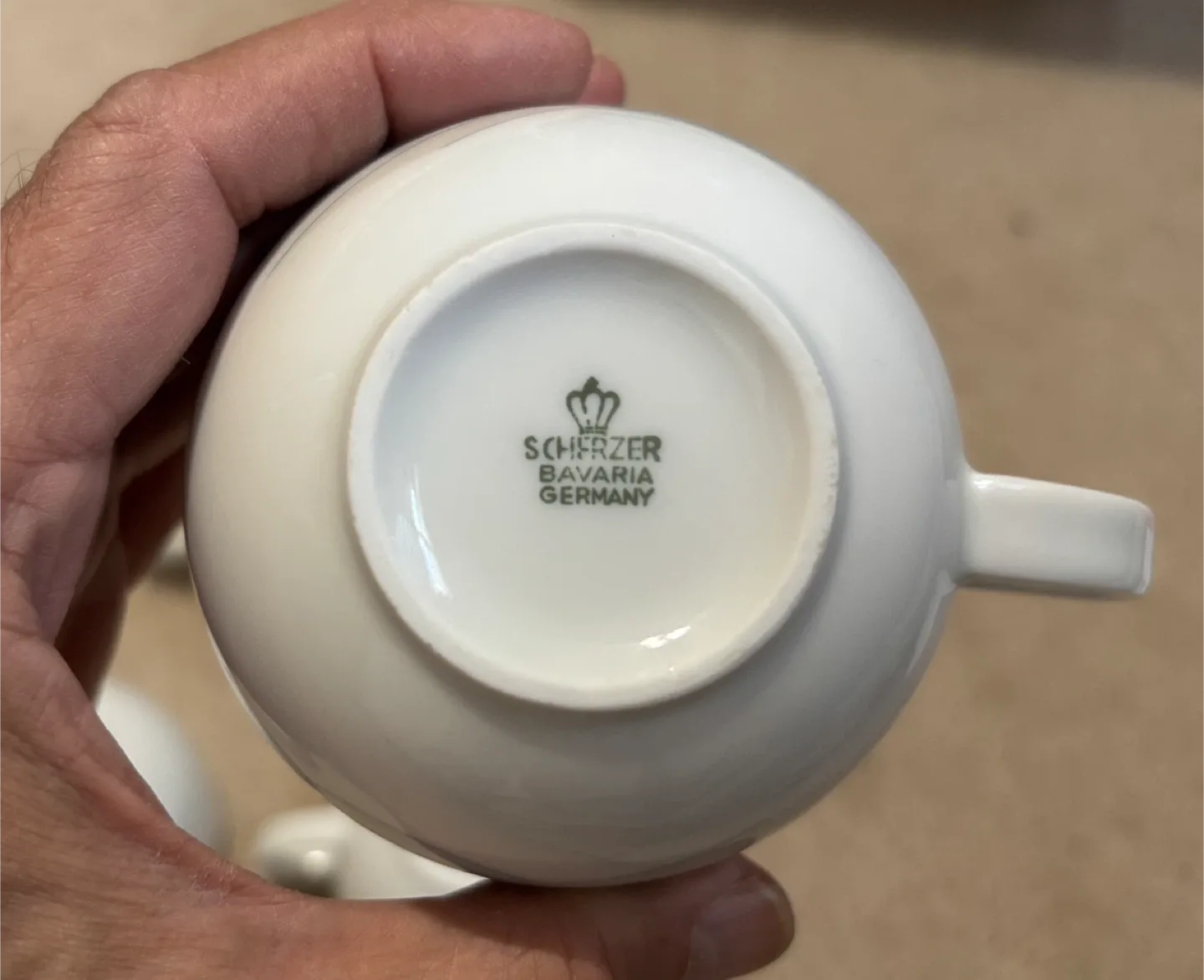 Scherzer Bavaria Germany Tea Cups & Saucers (set of 8) image indicator(2)