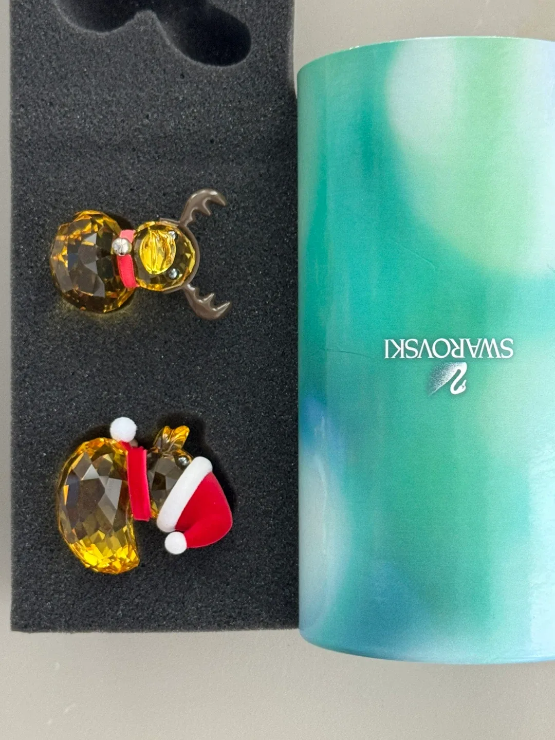 Swarovski Crystal Holiday Ducks - New in Box! thumbnail