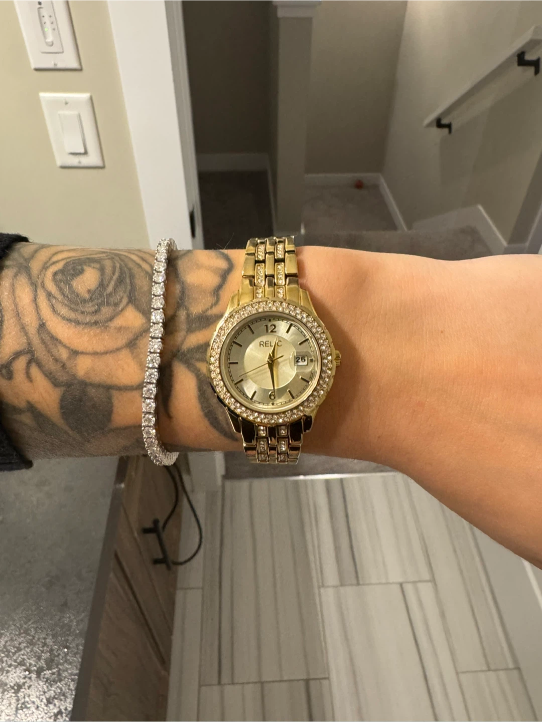 Relic Women's Gold-Tone Watch
