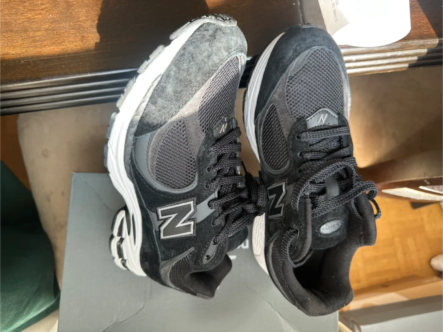 New Balance 2002R Black/Grey Sneakers image indicator(5)