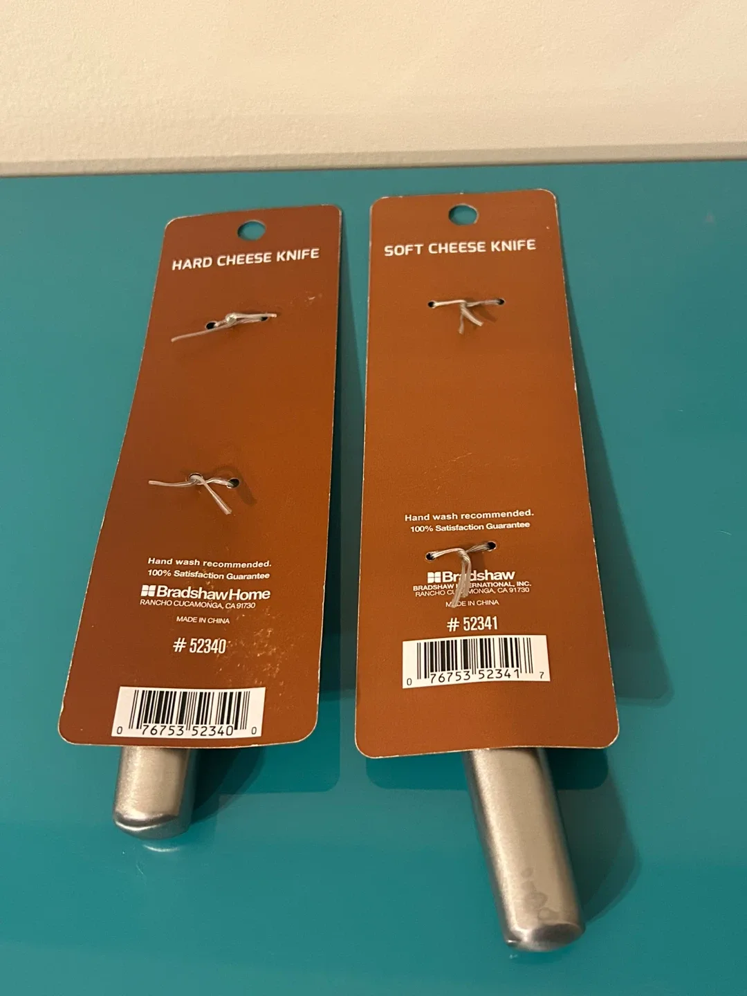 🧀 NEW Cheese Knives Set of 2 - Stainless Steel image indicator(2)