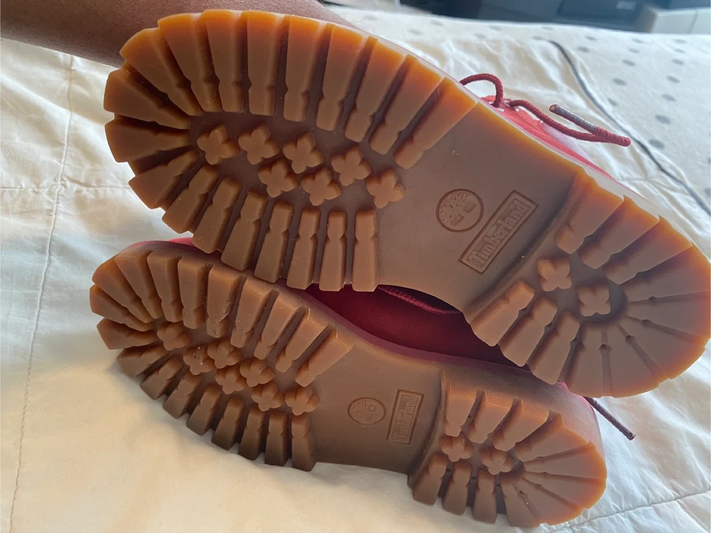 Timberland Red Toddler Boots - Size 11US image indicator(6)