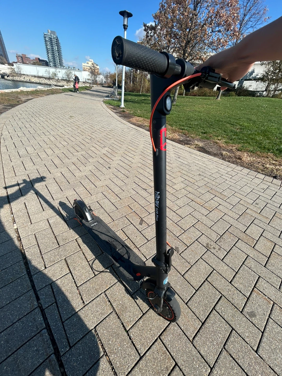 Hiboy S2R Plus removable battery - photo 2