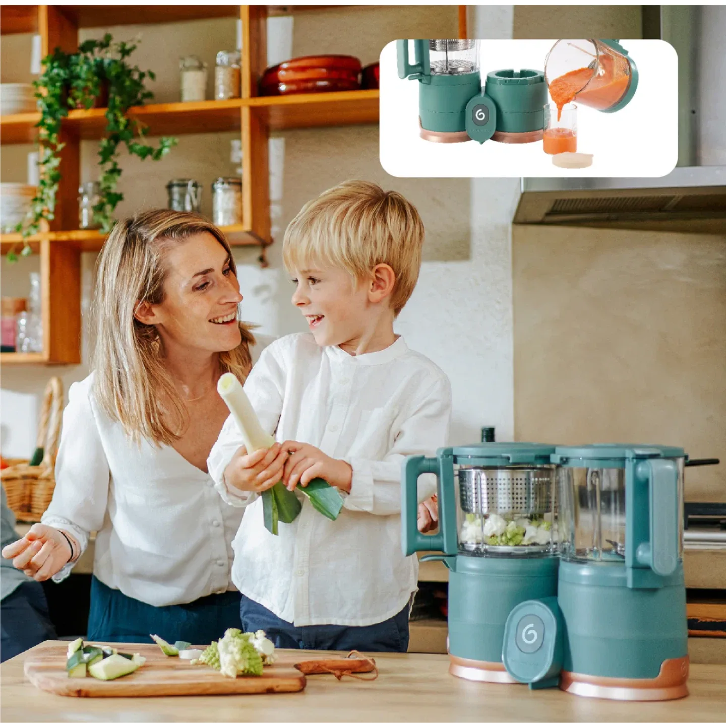 Baby Moov Duo Meal Glass Baby Food Maker 🥕 image indicator(2)