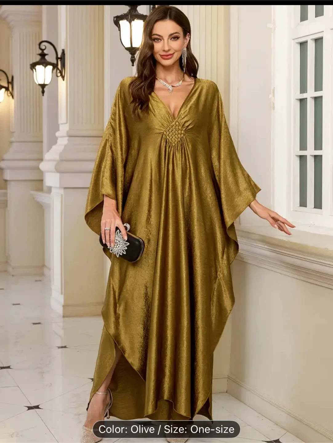 Olive One-Size Dress