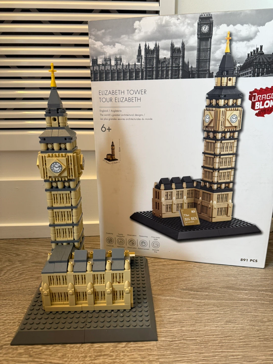Dragon Blok Elizabeth Tower 891 pcs - photo 2
