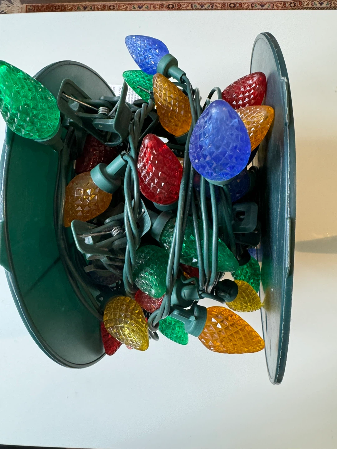 Vintage Multi-Color Christmas String Lights