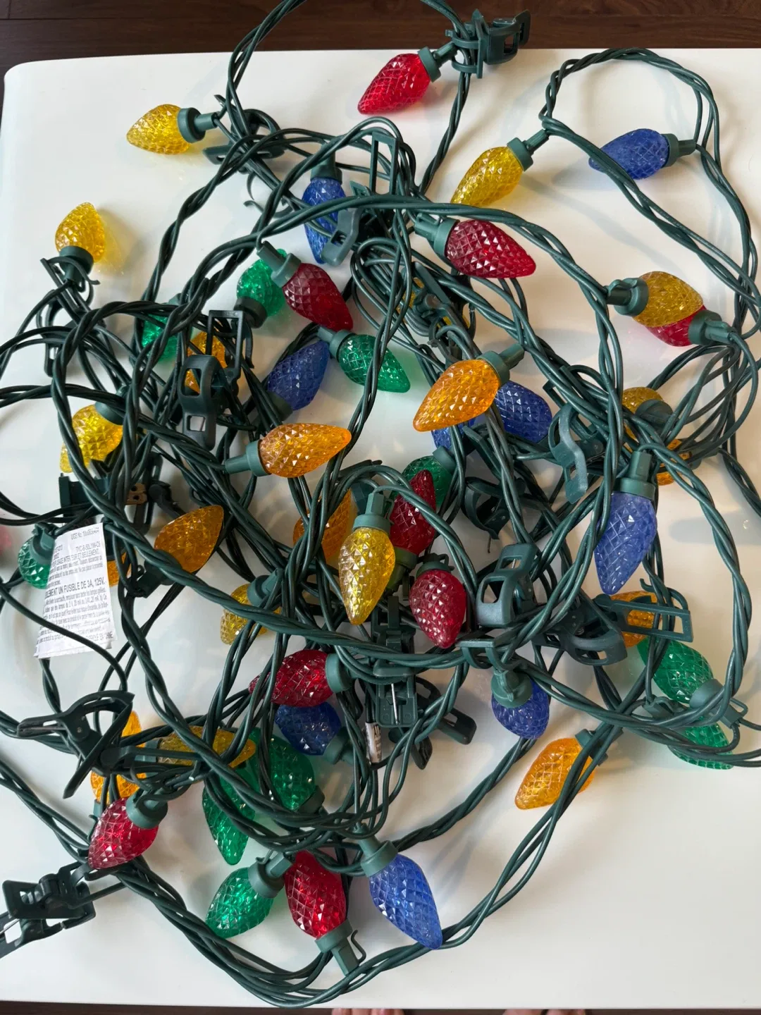 Vintage Multi-Color Christmas String Lights image indicator(3)