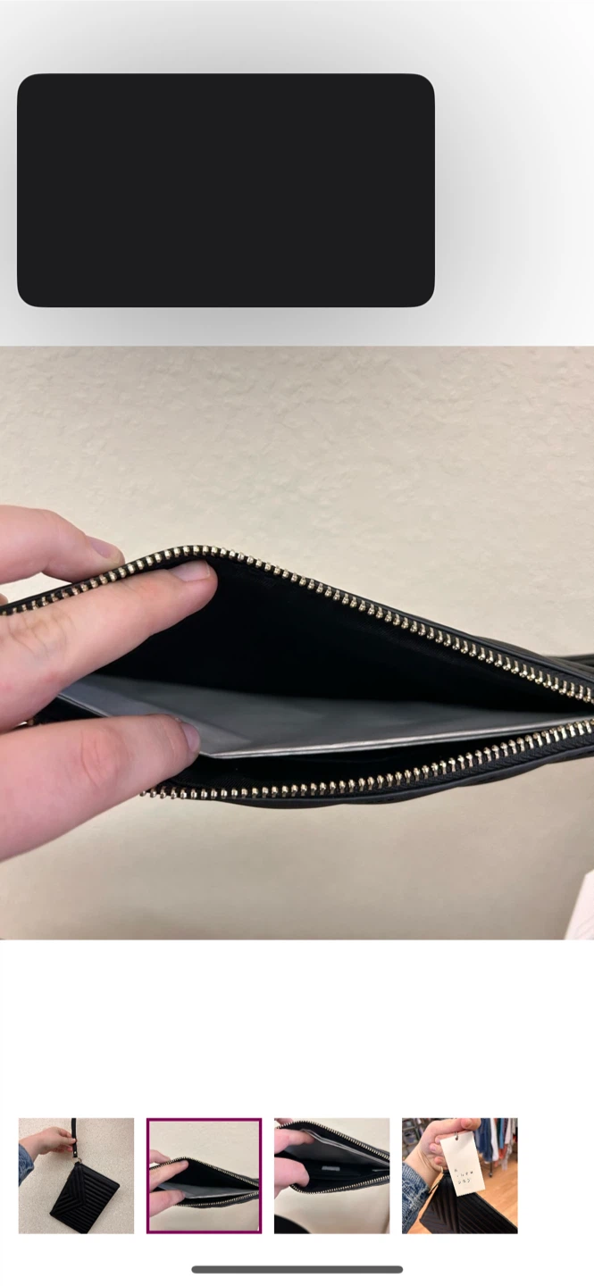 New A New Day Black Wristlet - photo 2