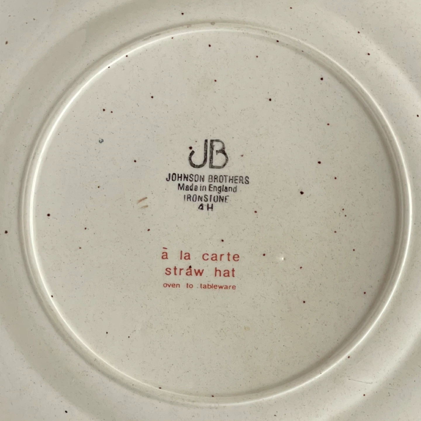 (7) Very unique , made in the UK,  dinner plates - photo 5