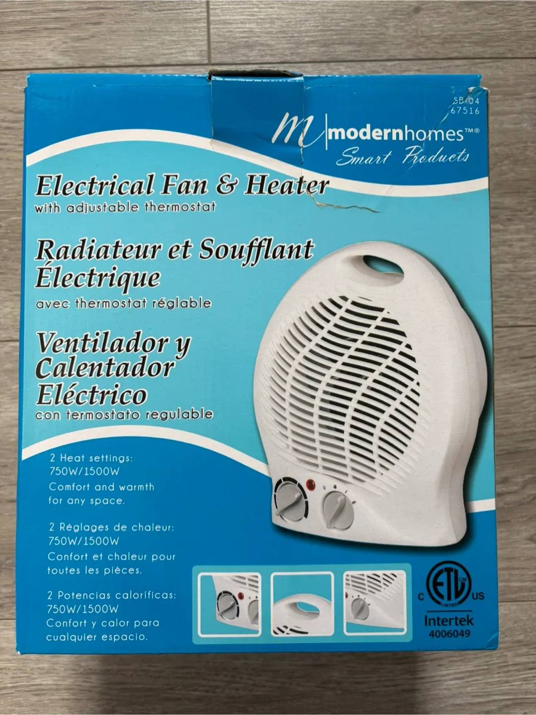 Modern Homes Electrical Fan & Heater image indicator(2)