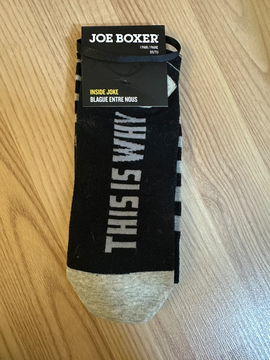Joe Boxer 'This is Why' Socks - New