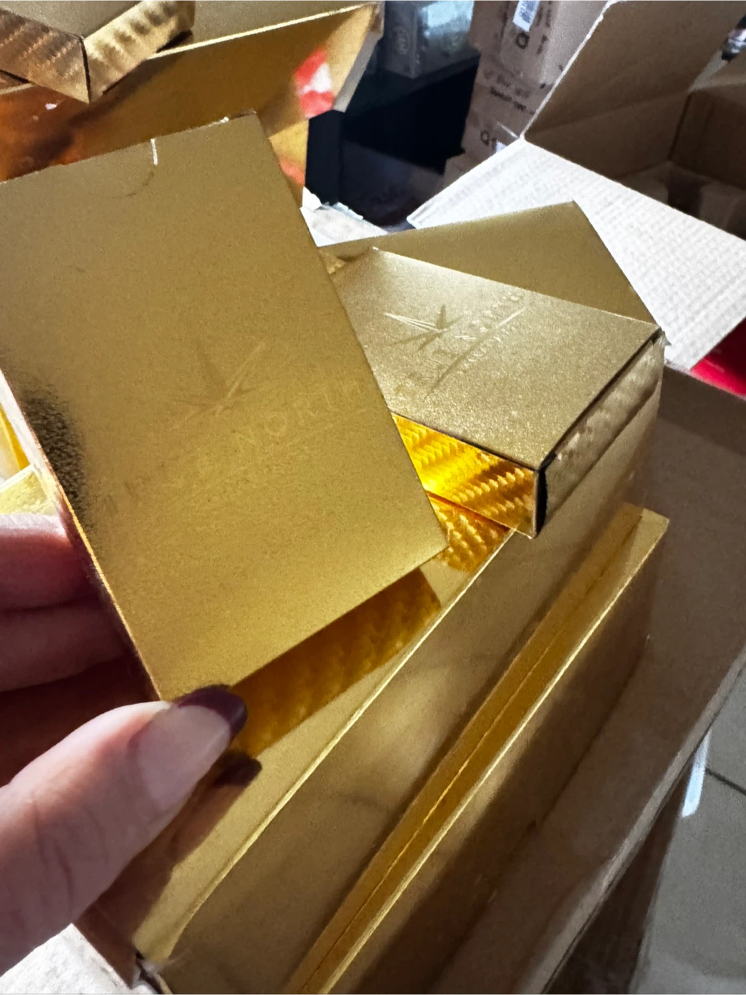 Gold Box playing cards
